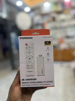 Porodo Android Smart Streaming Tv Stick White