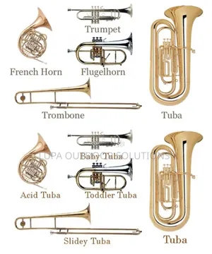 Brass Instruments for Churches and Musical Bands