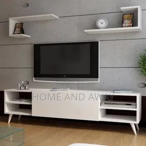 Modern Art Stand Alone Tv Stands in Any Colour