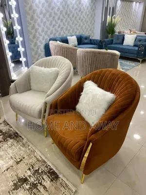 Porche Single Accent Sofa Chairs in Any Colour From 600,000/- Each