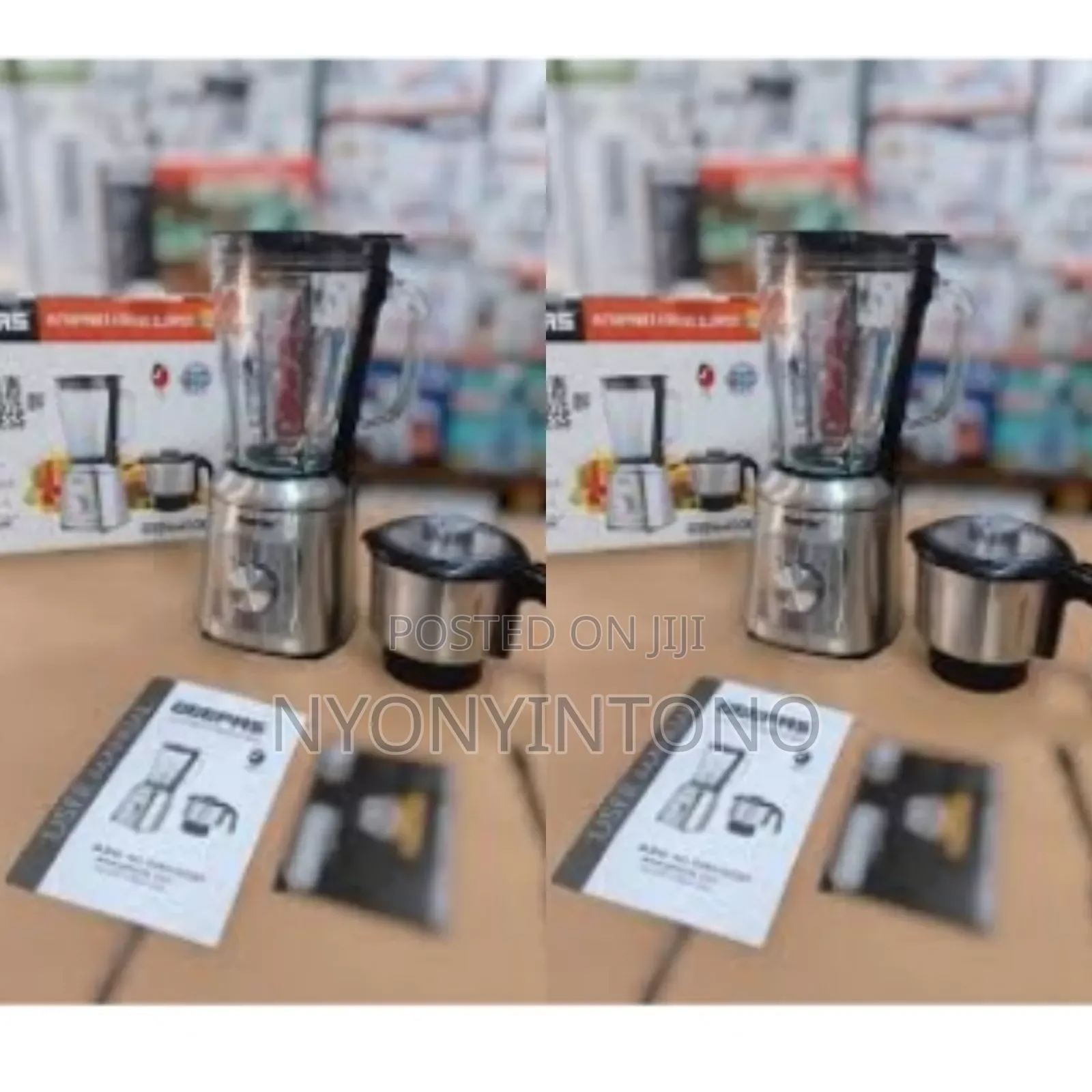 Geepas 2litres 44037 Heavy Duty Blender Unbreakable Jar