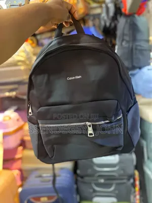 Black Calvin Klein Nylon Backpack