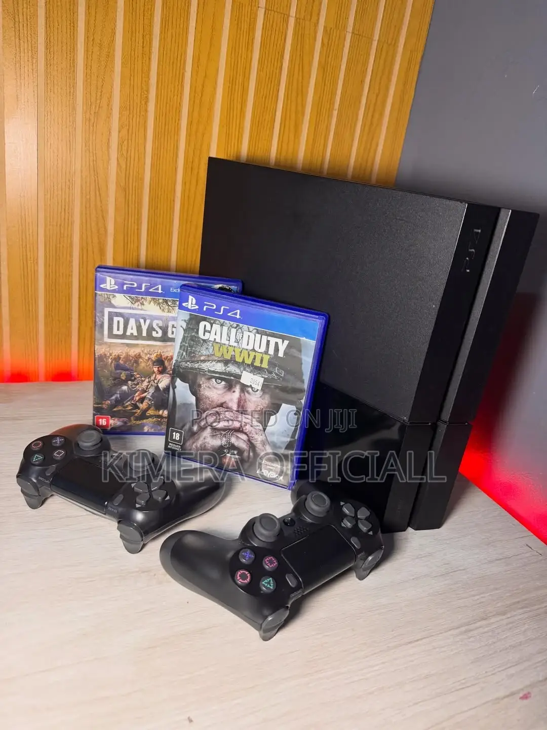 Ps4 Chipped Standard Console With Full Game Collection