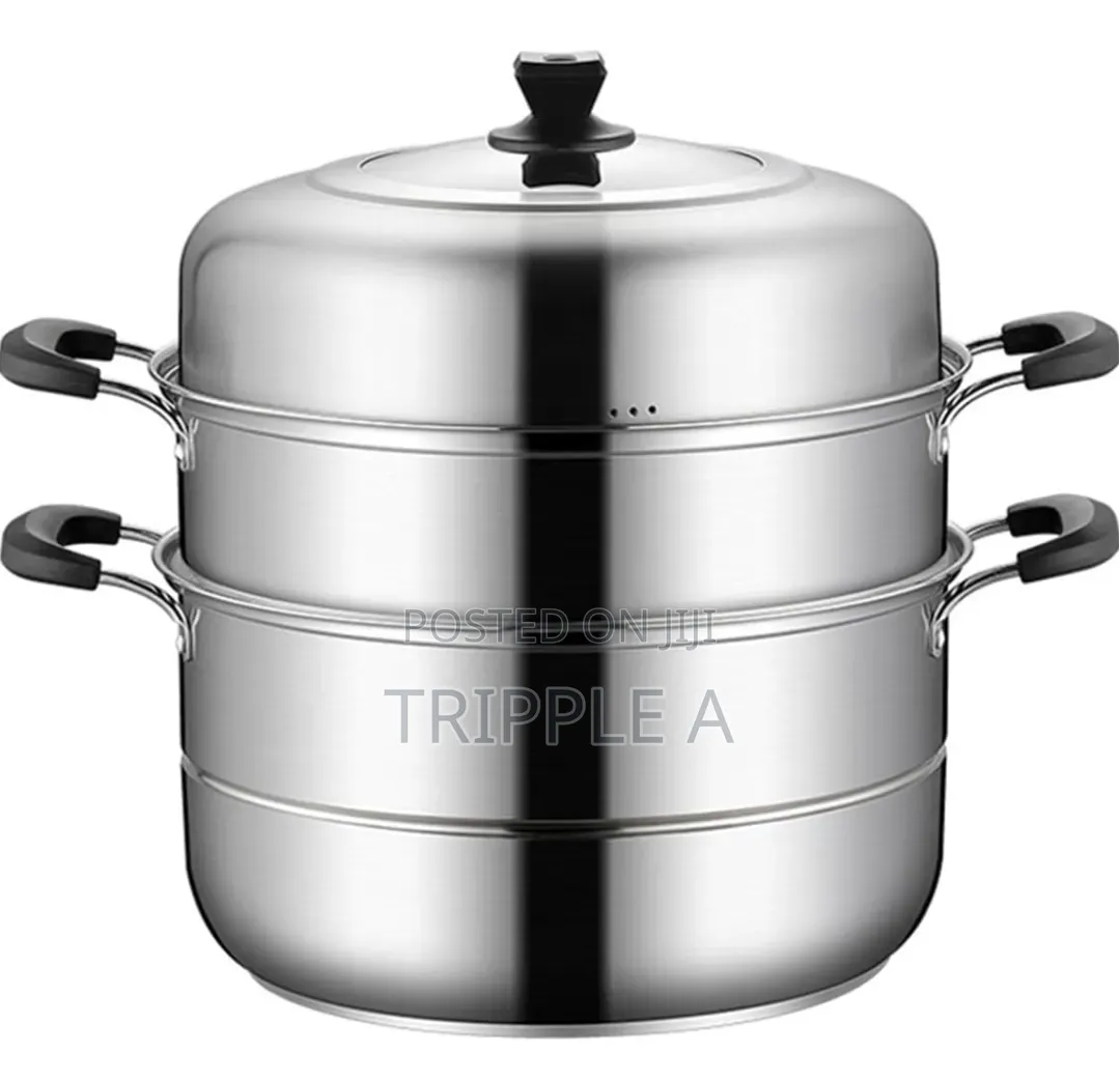 Multi Layer Boiler Cookware Steamer Pot 3 Tiers