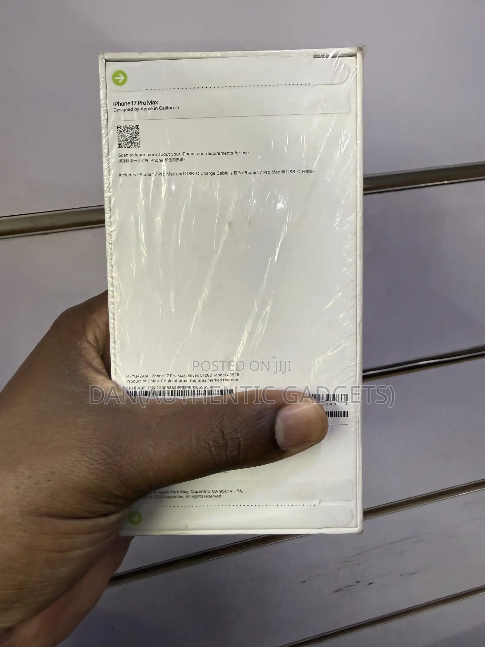 New Apple iPhone 17 Pro Max 512 GB Silver