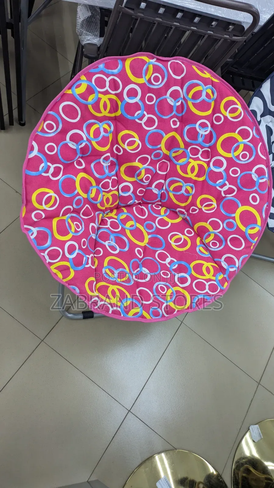Colorful Folding Moon Chair