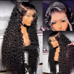Deep Curly Human Hair Wigs 32inches Virgin Human Hair
