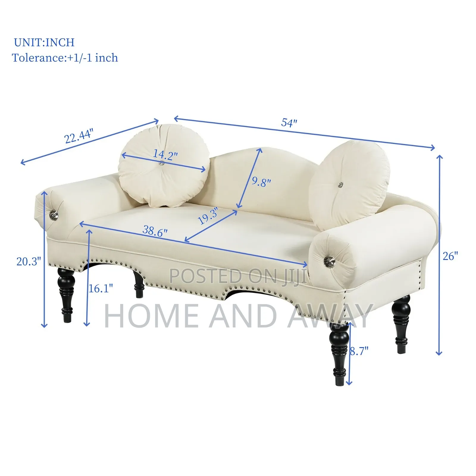 Squirrel Off-White Sofa Set Couches 1,200,000/- Order in Any Colour