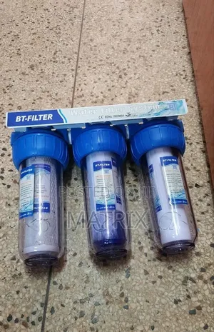 Water Filter System 3-Stage Bt Filter