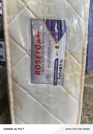 4x6 in 10 Inches. Mattress High Density Smart. Rosefoam Mattresses