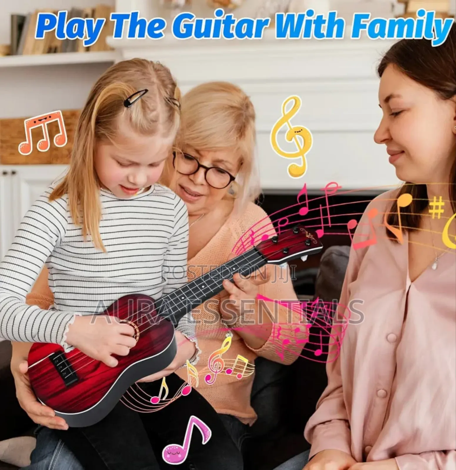 Kids 4 Strings Mini Guitar