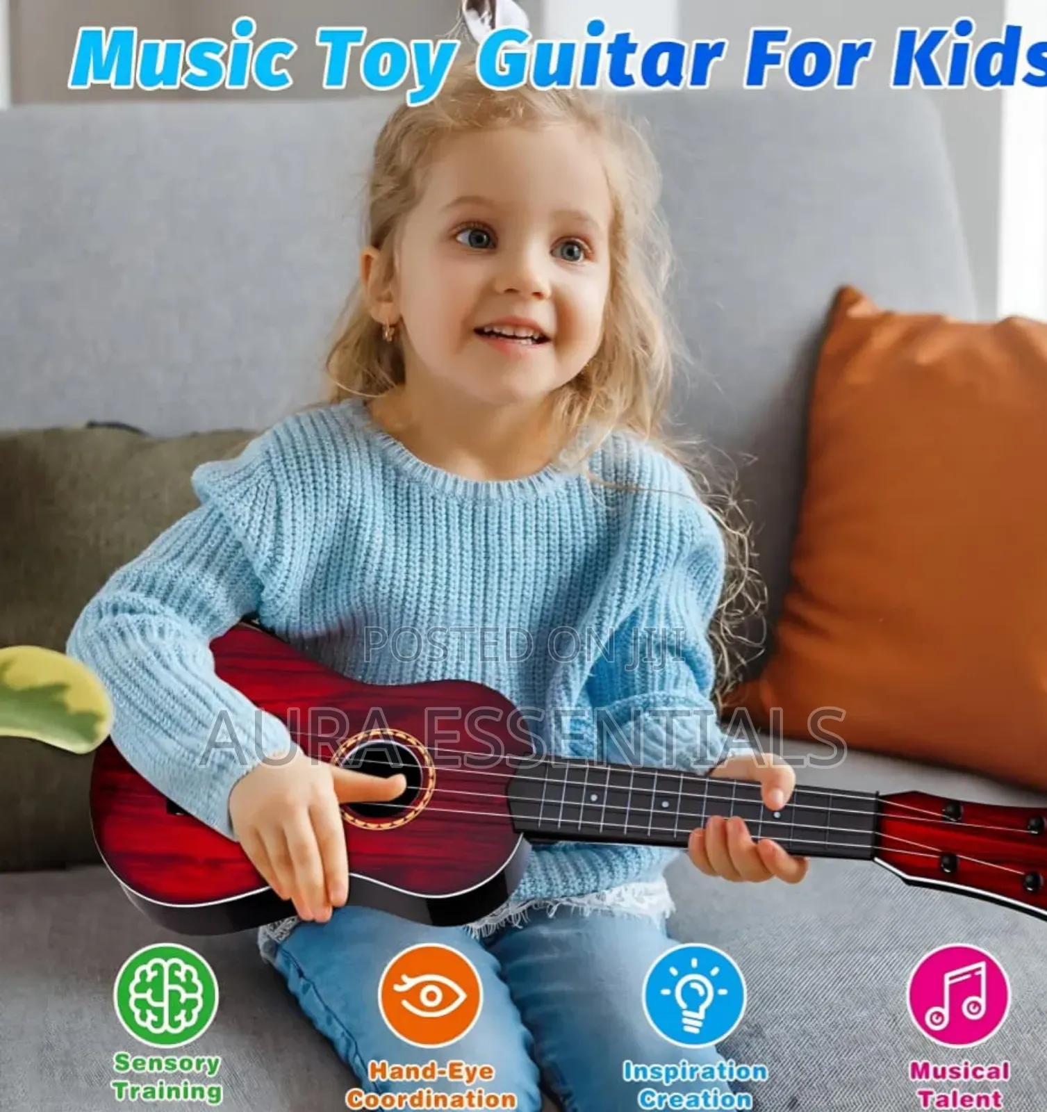 Kids 4 Strings Mini Guitar