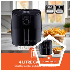 Geepas 4litres Air Fryer With Timer