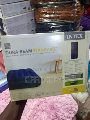 3x6 Intex Dura-beam Standard Classic Downy Air Mattress.