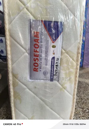 5x6 in 10inches. High Density Smart. Rosefoam Mattresses