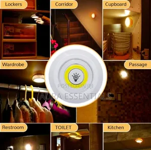 3-Piece Wireless Led Spotlight Set