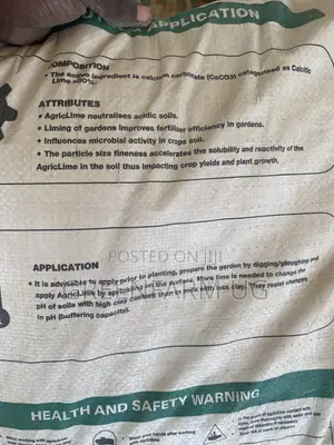 Lime / Agricultural Lime for Farmers