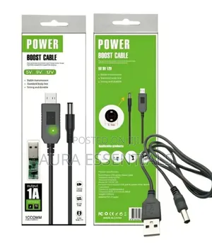 Usb Power Boost Cable 5v to 9v/12v