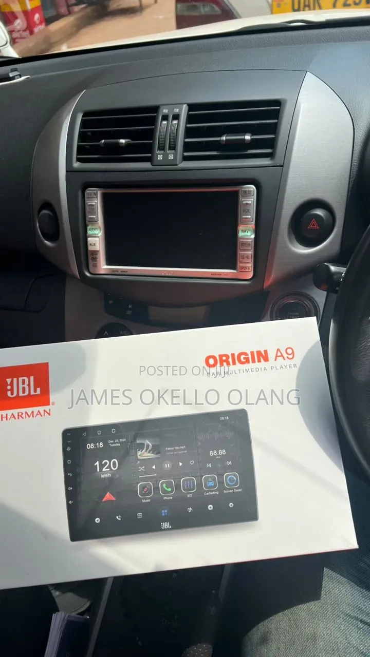 Original JBL Android Radio Fitted in Rav4/Vanguard