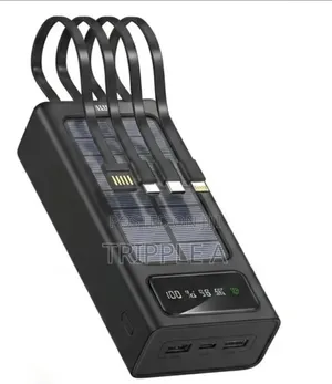 Treqa 30000mah Capacity Solar Energy Power Bank