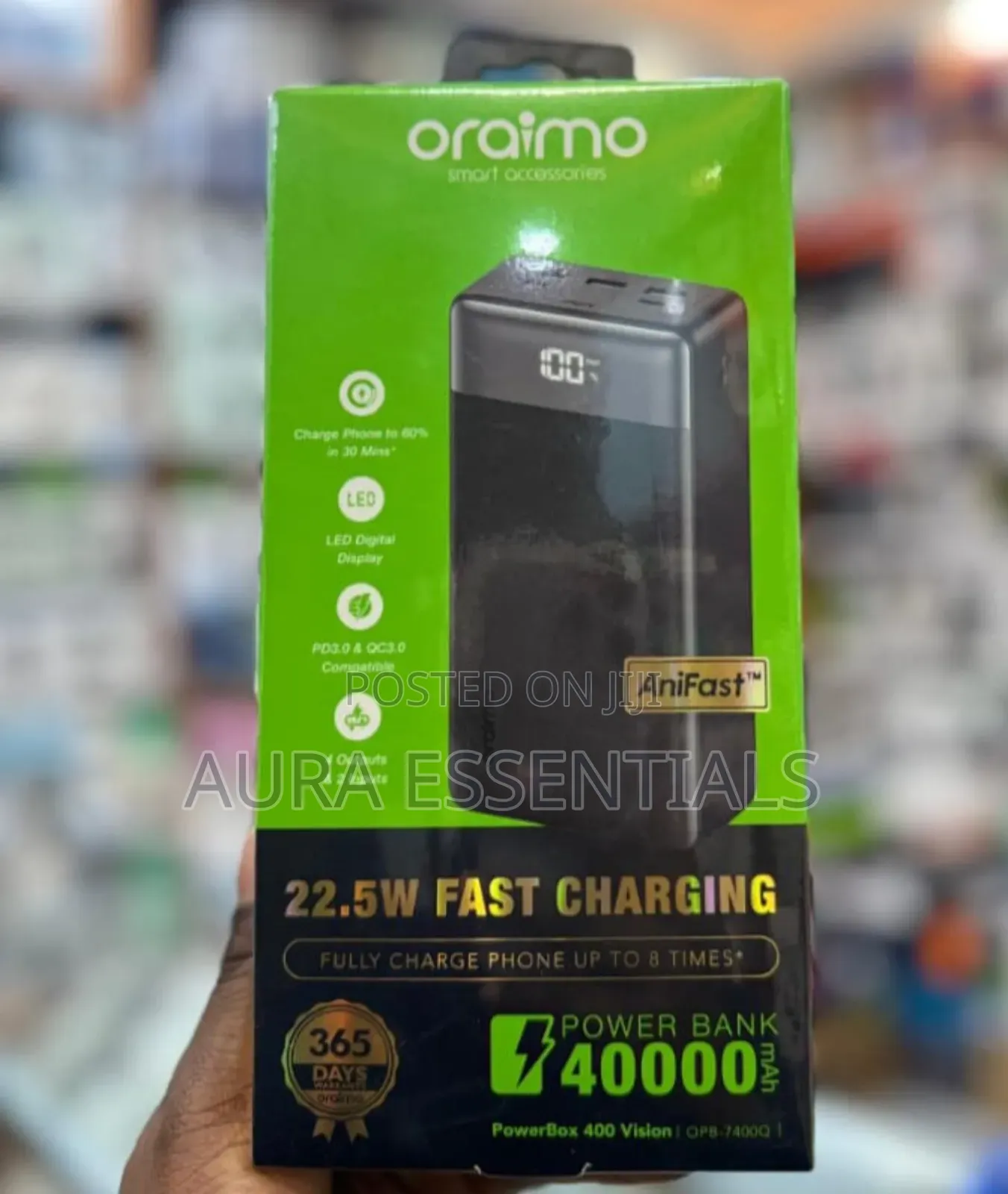 Oraimo Powerbox 400 Vision Power Bank