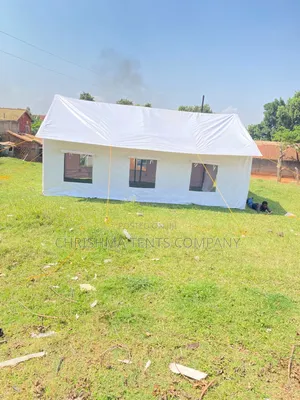 Camping Tent White With Good Nets as Windows