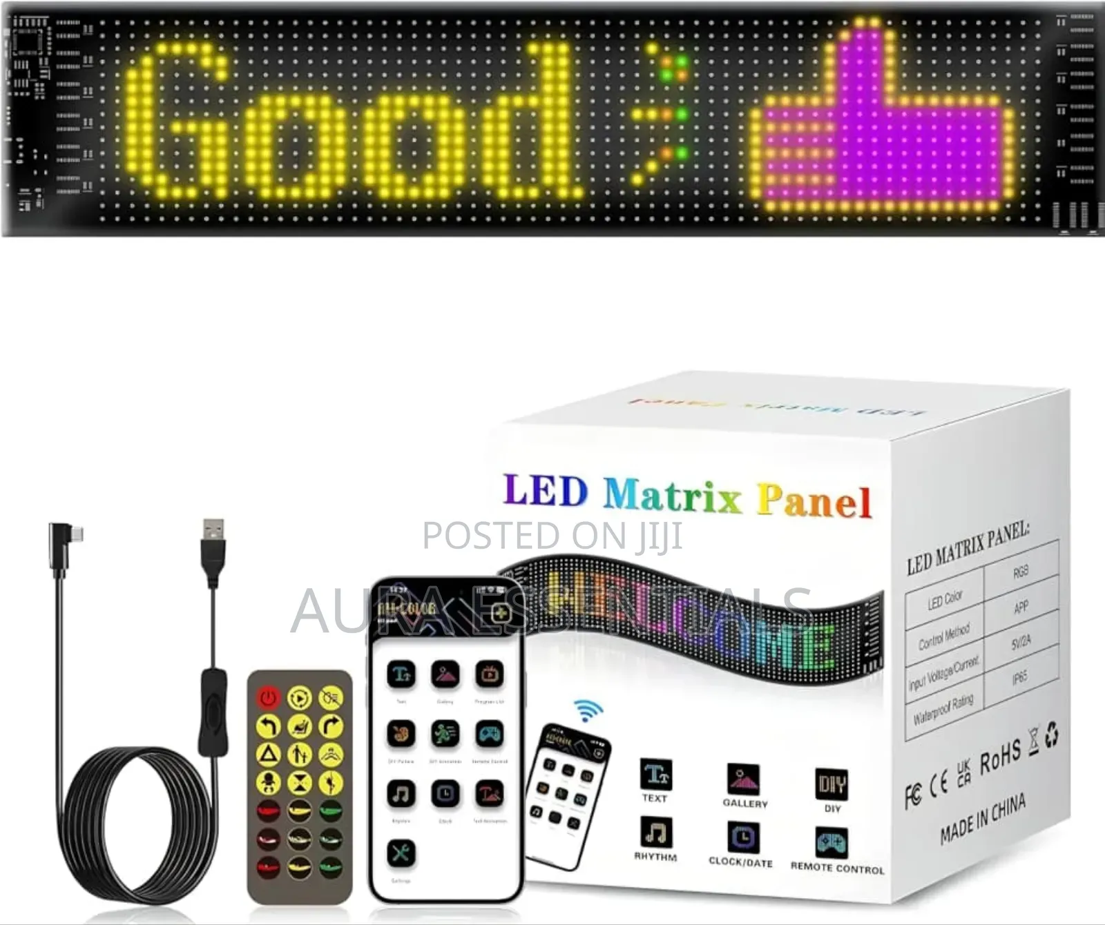 Customizable Led Flexible Matrix Panel Display