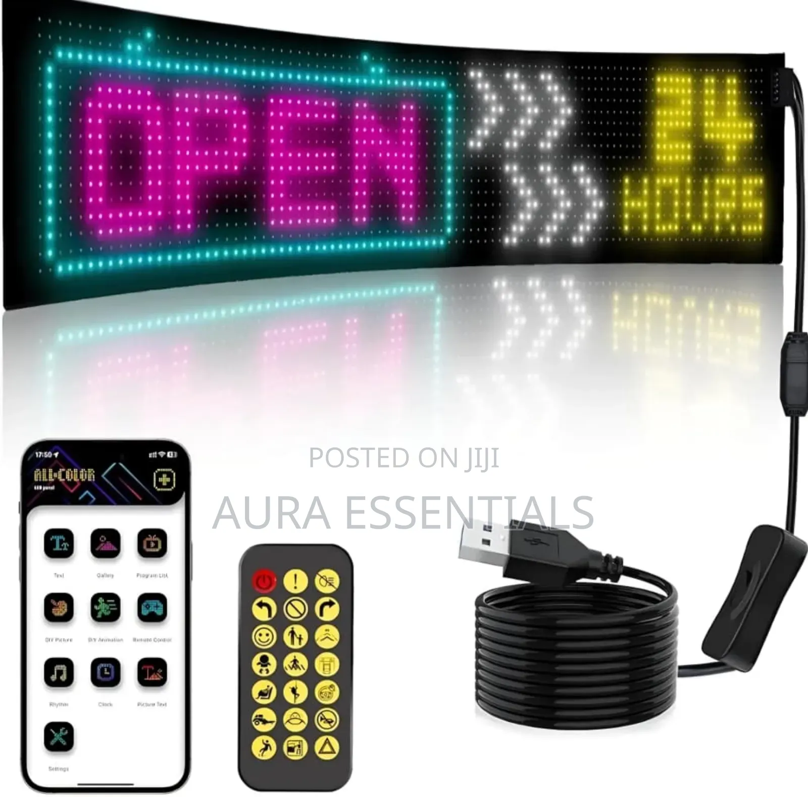 Customizable Led Flexible Matrix Panel Display