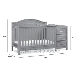 Silver Grey New Baby Cribs in Any Colour Free Delivery
