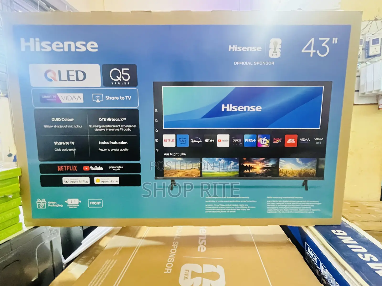 Hisense 43 Inches Qled TVS