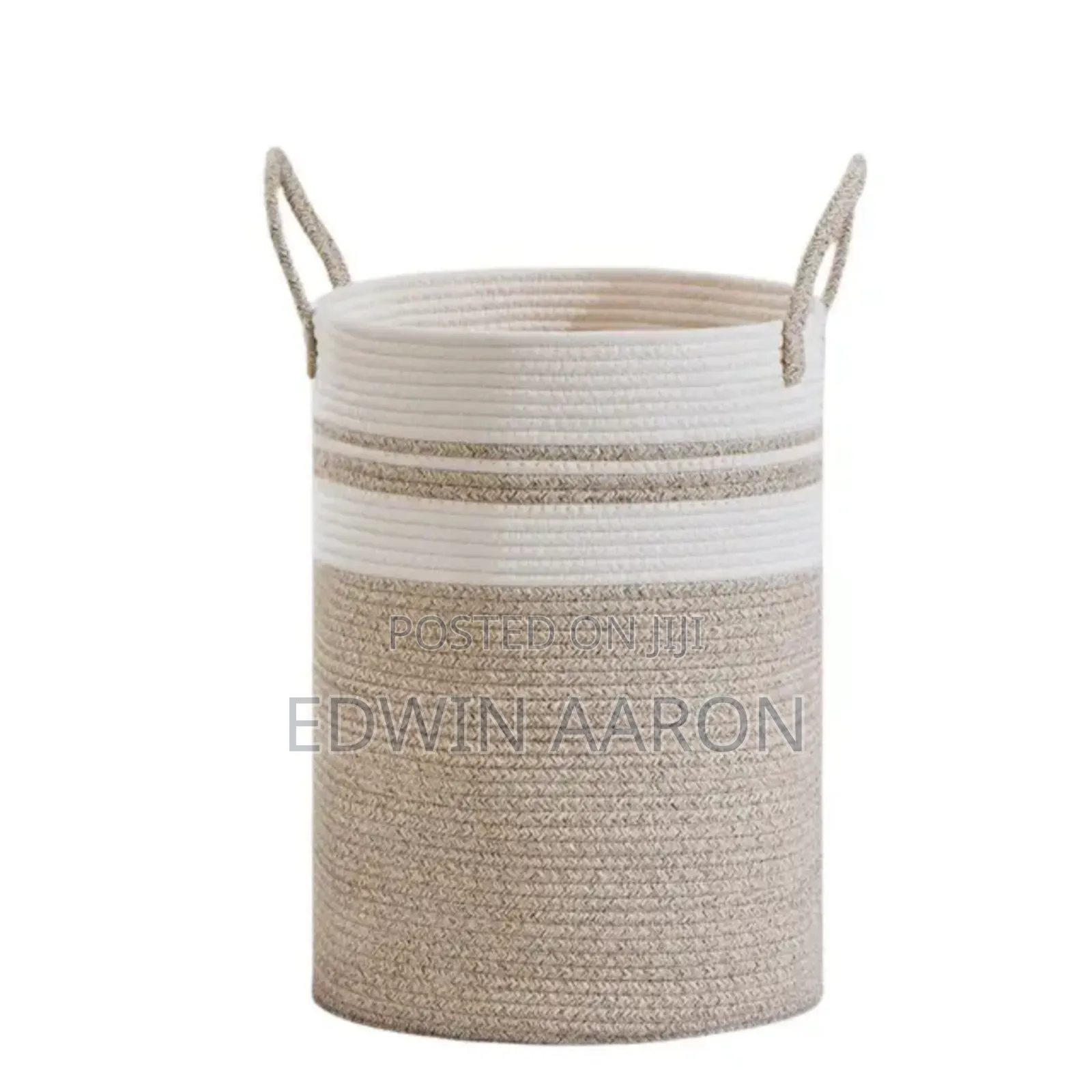 Large Sized Woven Laundry Basket