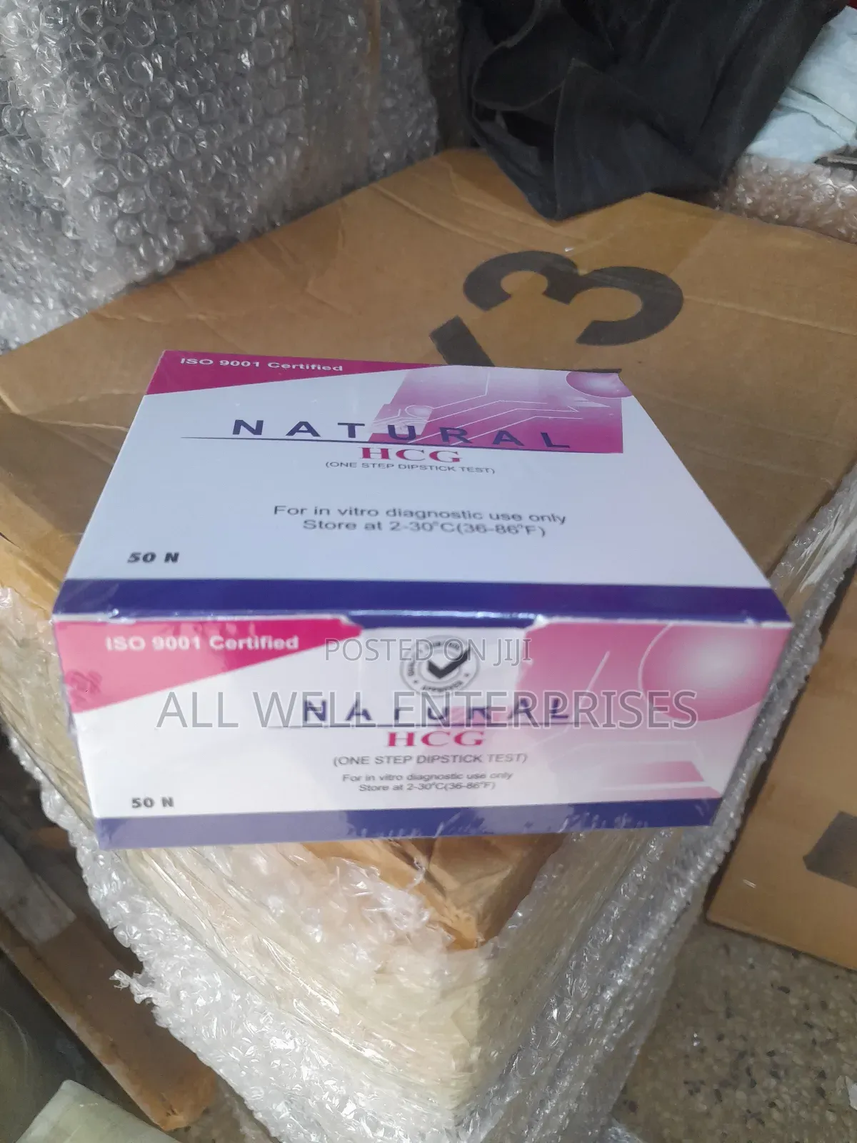 50 Tests HCG (One Step Dipstick Test)