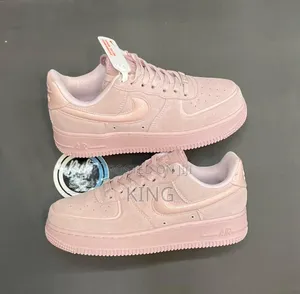 Nike Air Force 1 '07 Women's Shoes in a Monochrome Pastel Pink