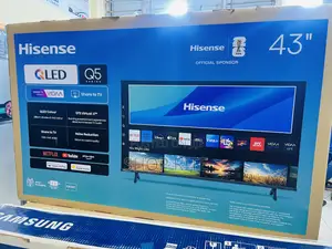 New Arrivals Hisense 43 Inches Qled TVS