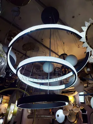 Black Led Chandelier
