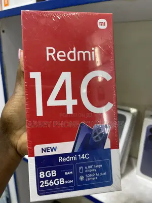 New Xiaomi Redmi 14C 256 GB Black