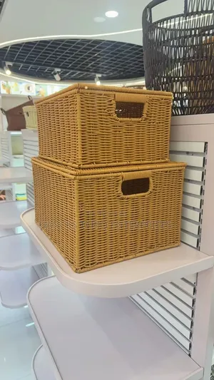 Elegant Woven Storage Basket Set – Natural Style Organization