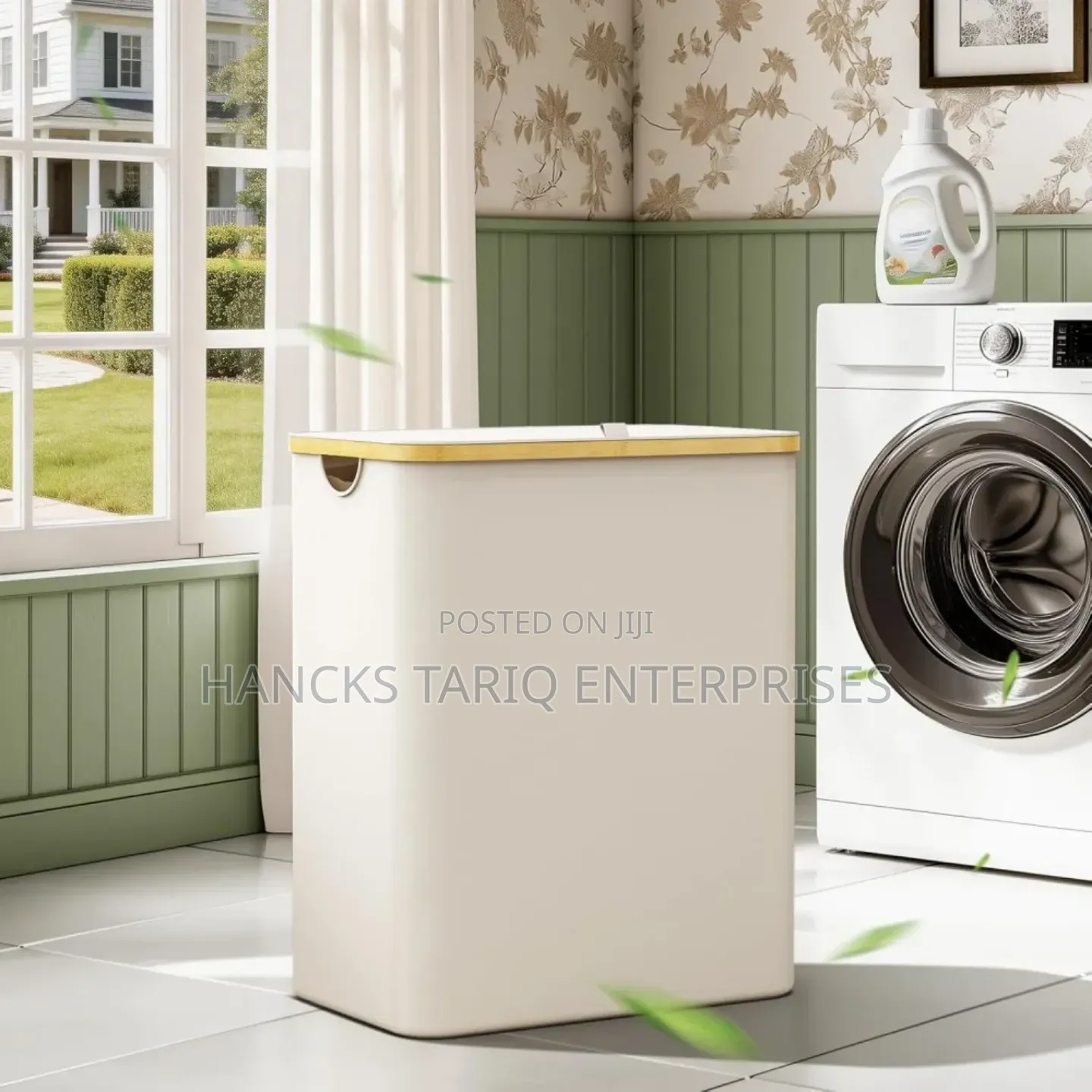 -section Laundry Sorter – Modern Hamper With Removable Mesh Bags