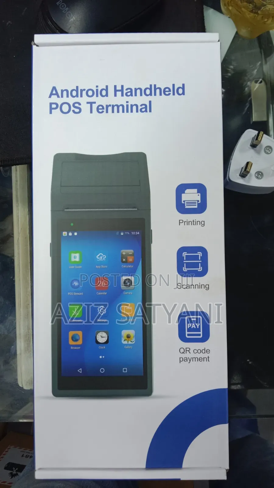 Android Handheld Pos Terminals All-in-one Rest, Supermarket, 2gb 16gb