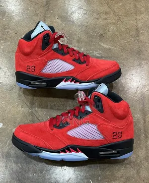 Nike Air Jordan 5 Retro Raging Bull Sneakers,