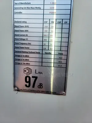 Diesel Generator Silent 200kva ,250kva