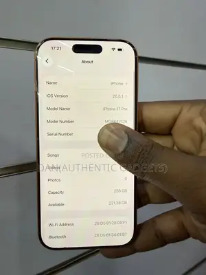 New Apple iPhone 17 Pro 256 GB Orange