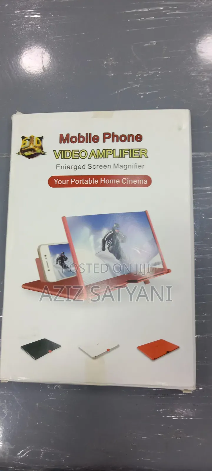 Mobile Phone Screen Magnifier, Amplifier With Holder Stand