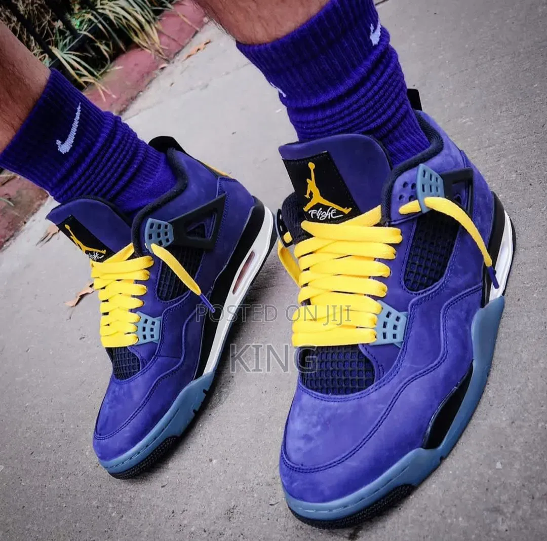Nike Air Jordan 4 Retro "Lakers",