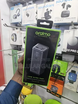 Oraimo 27600mah Power Bank for Laptops and Phones Power Jet 130w