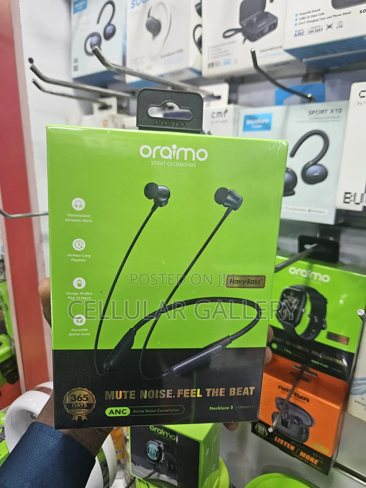 Oraimo Necklace 5 Active Noise Cancellation