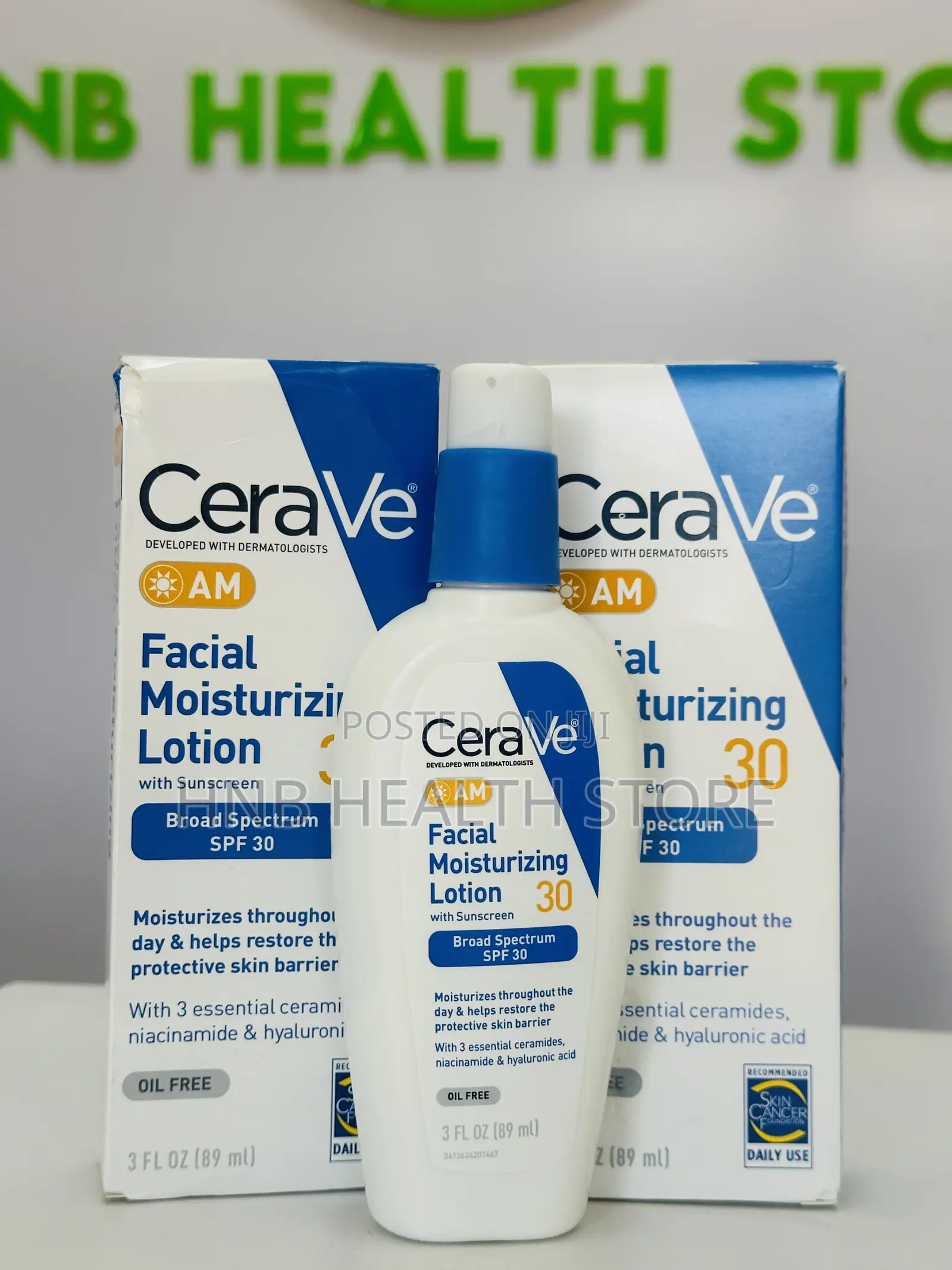 Cerave Sun Screen.
