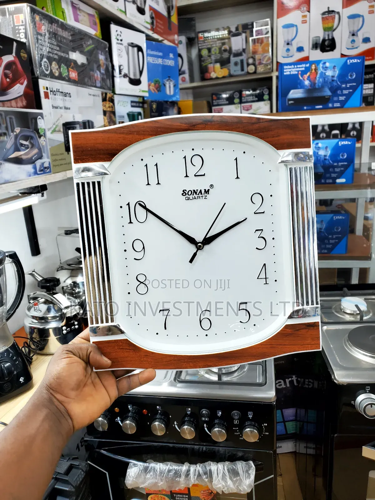 Rectangular Office-Home Wall Clock