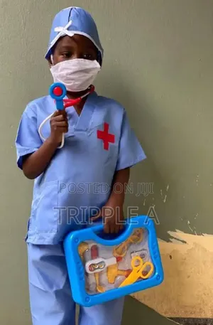 Kids Doctor Full Costume Set
