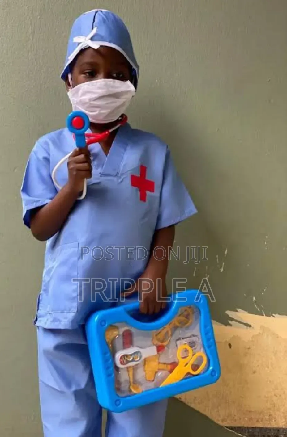 Kids Doctor Full Costume Set